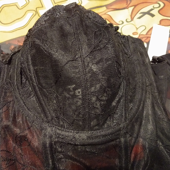 Gothic lacey bra. New - Picture 3 of 6